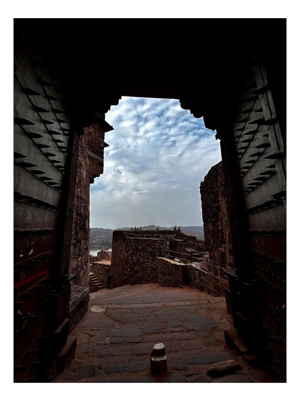 The gate at Ranthambore National Park